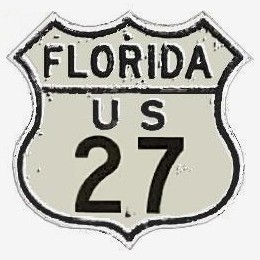 Historic shield for US 27 in Florida