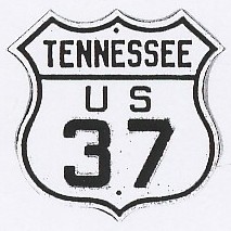 US 37 Tennessee Shield