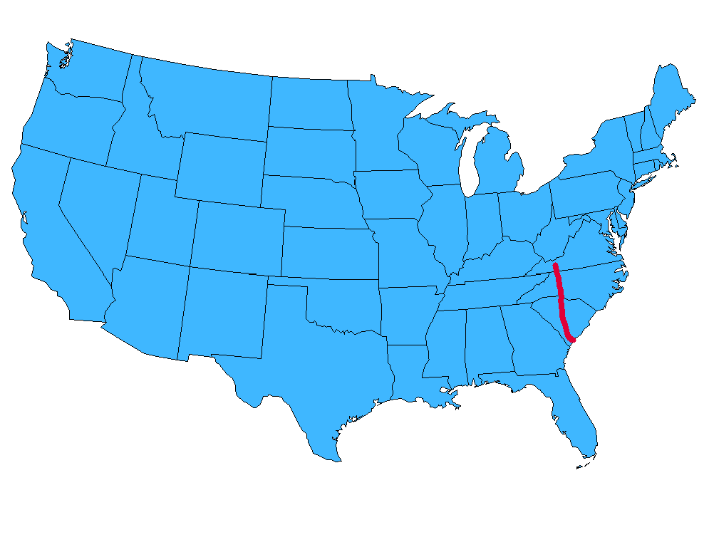 US 21 Map