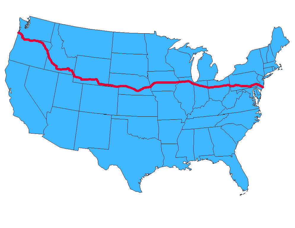 US 30 Map
