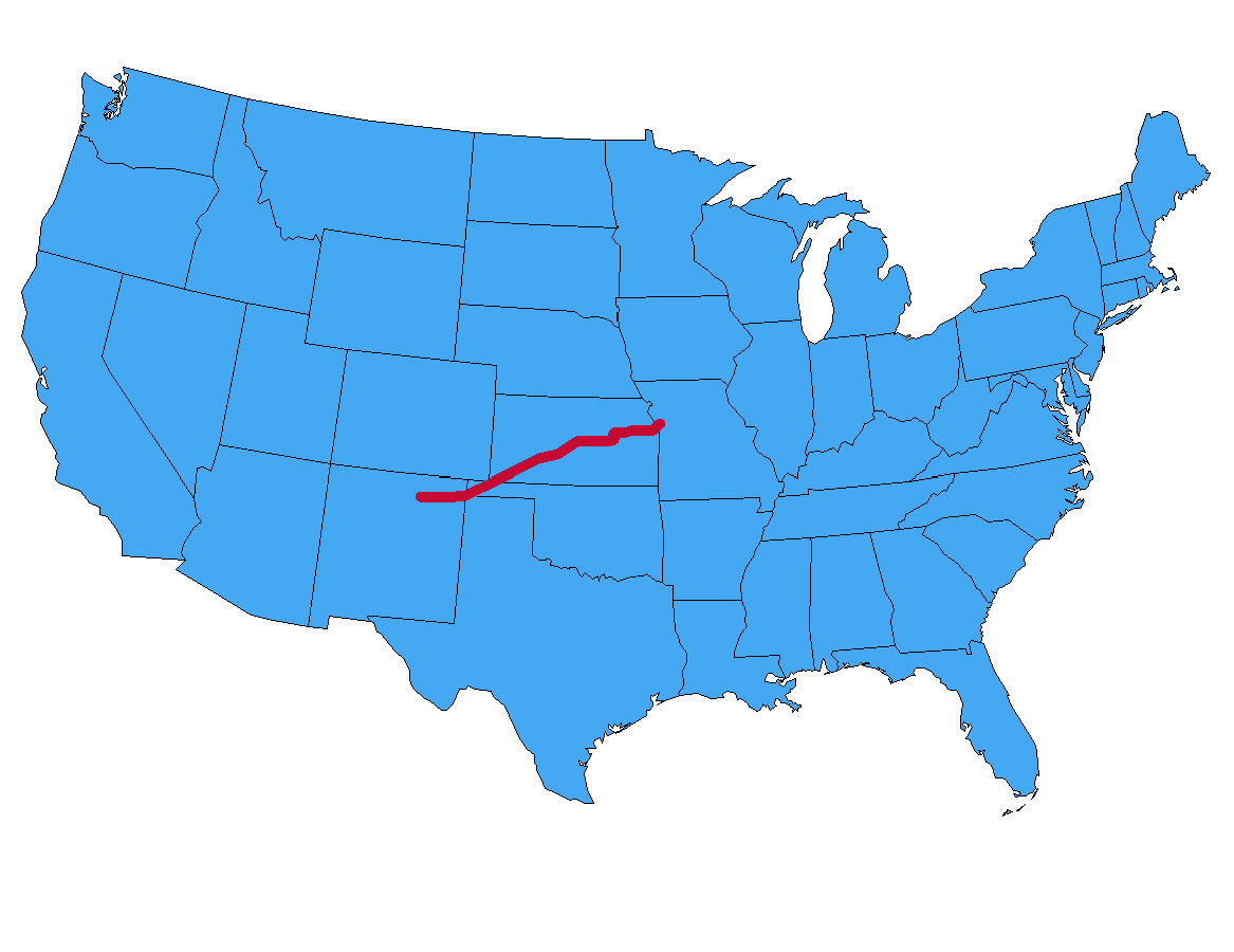 US 56 Map