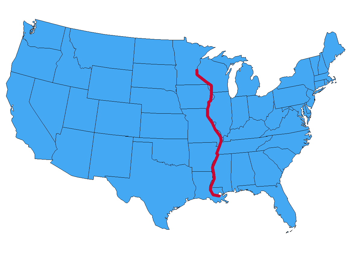 US 61 Map