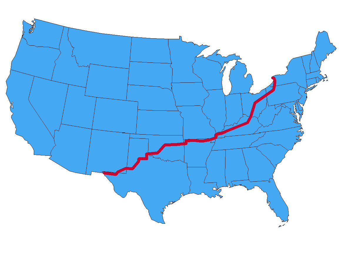 US 62 Map